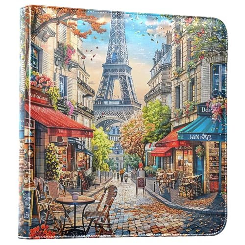 Álbum de recortes Paris Street con fundas plásticas para fotos, álbum fotográfico para viajes, bodas y graduaciones miniatura 1