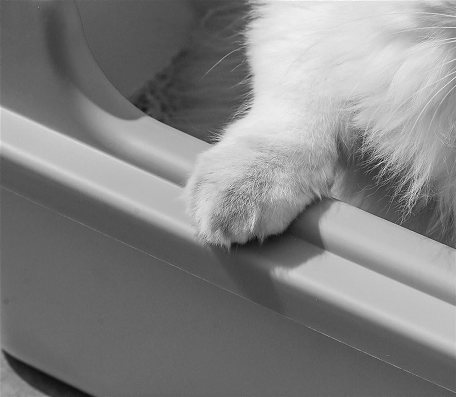 Toilette per Gatti, Lettiera per Gatti con Lettiera per Animali Domestici con Bordi Alti Rimovibili con Telaio per Piccoli Animali di Coniglio Gatto Toilette(Pink)