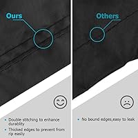 Vista 8 de iCOVER - Cubierta de parrilla de 58 pulgadas para parrilla al aire libre, anti-UV y resistente a la decoloración, fundas impermeables para parrilla