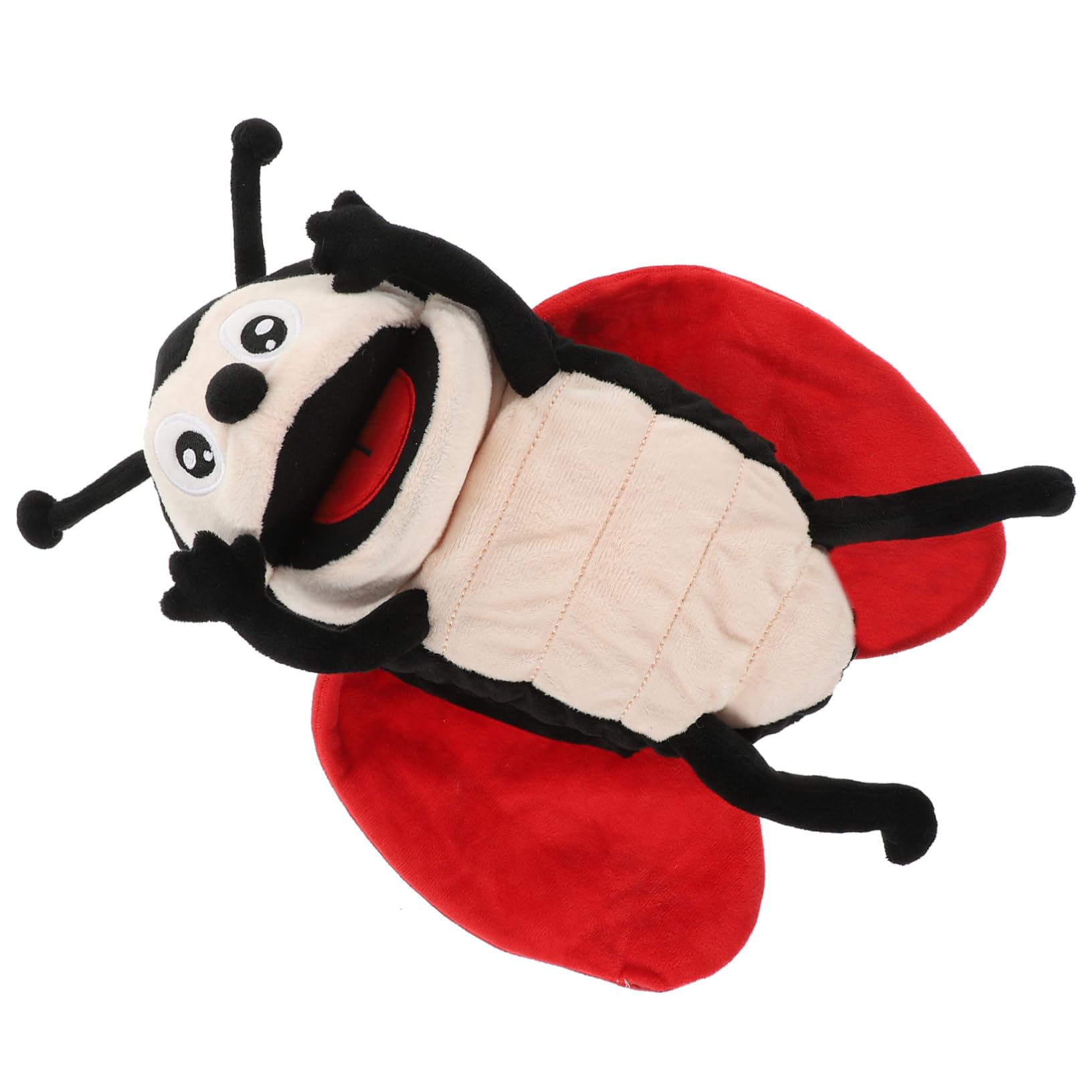 Amazon | Toyvian てんとう虫の手 かわいいハンドパペット クリスマス