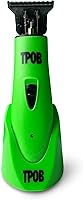 TPOB Ghost X Beard Trimmer Hair Clippers for Men - Professional Cordless T-Blade Edgers for Fades, Lineups, Zero Cuts & Sensitive Skin (Slime)