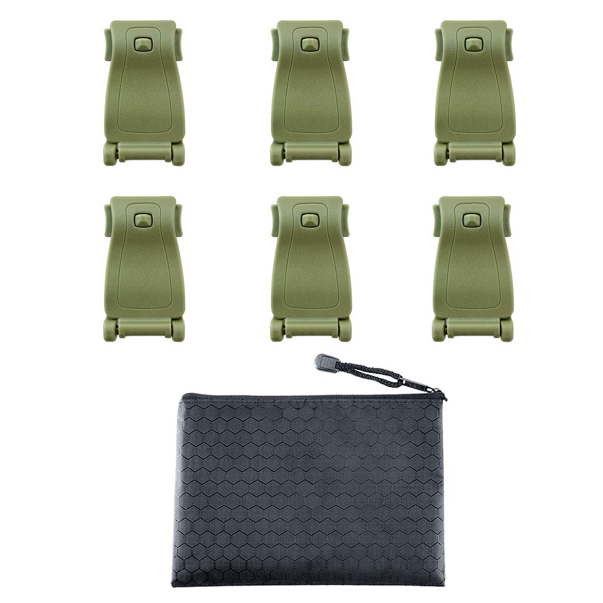 molle clips backpack