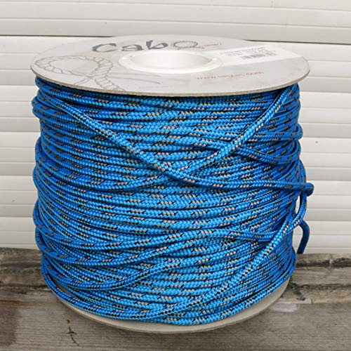 Cabo Rope by Lalizas 185 Metros: 6 mm Cruising Segel Schot Tauwerk Correa para Tourensegler máxima Resistencia
