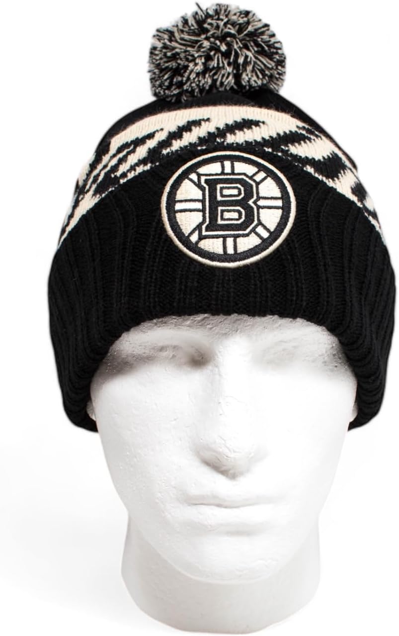 AMERICAN NEEDLE Officially Licensed NHL Adeline Pom Knit Beanie, Winter Hat, Authentic, New