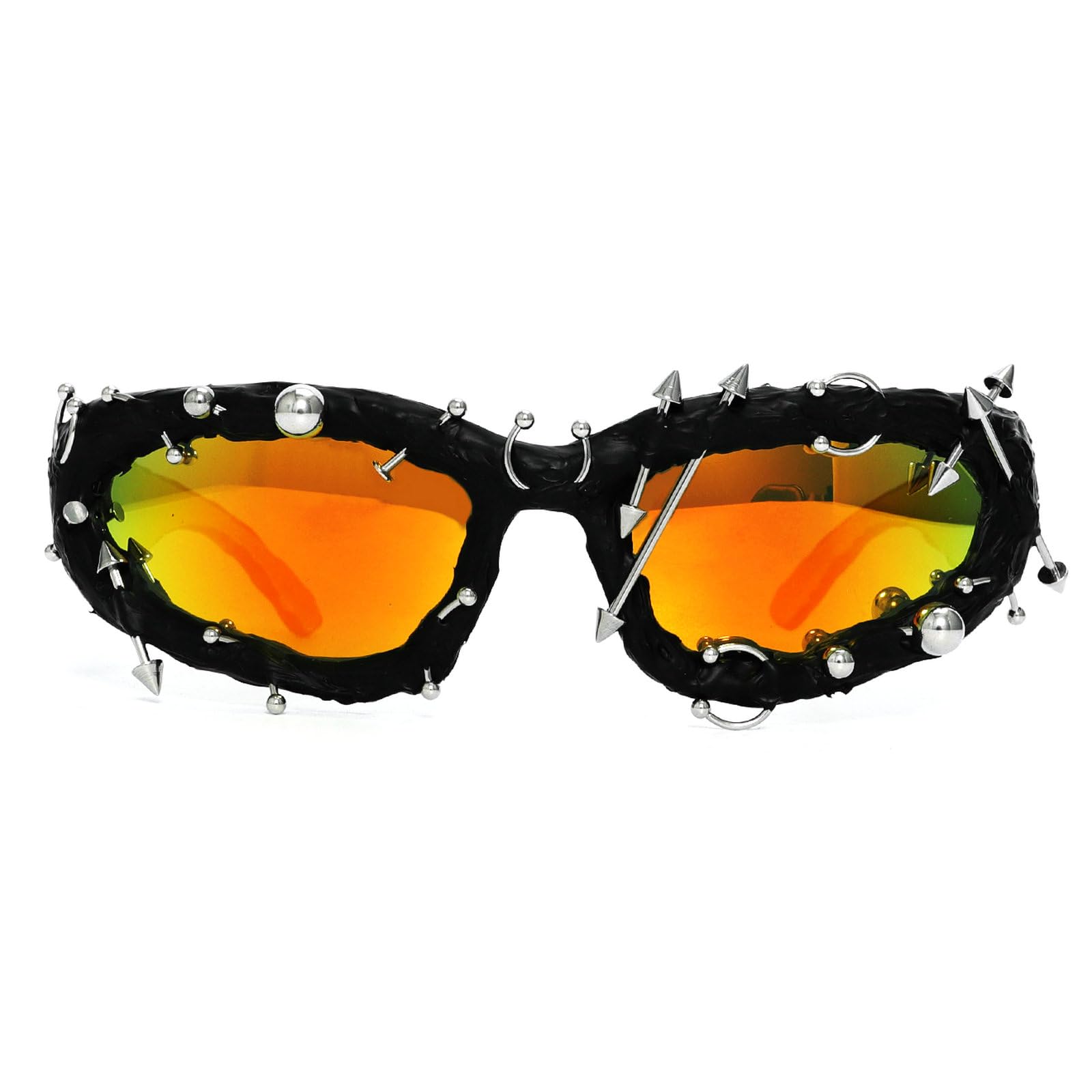 Wrap Around Y2K Sunglasses Men And Women Cool Sunglasses Personalized Street Party sunglasses N45