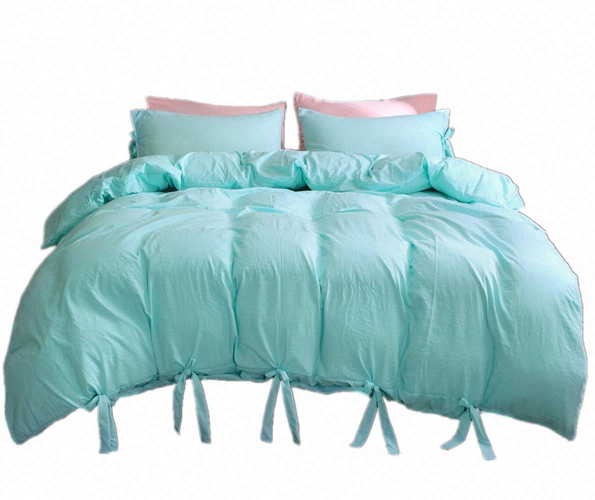 ュベカバー Sunglobal Washed Bedding Cover Set 1 Single Duvet Cover (150cm