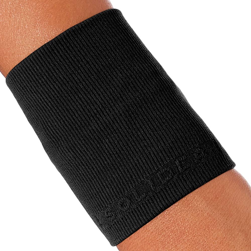 SOLIDEA Bransoletka na nadgarstek Silver Support Wrist z stopniowaną kompresją 34/46 mmHg (czarna, S)