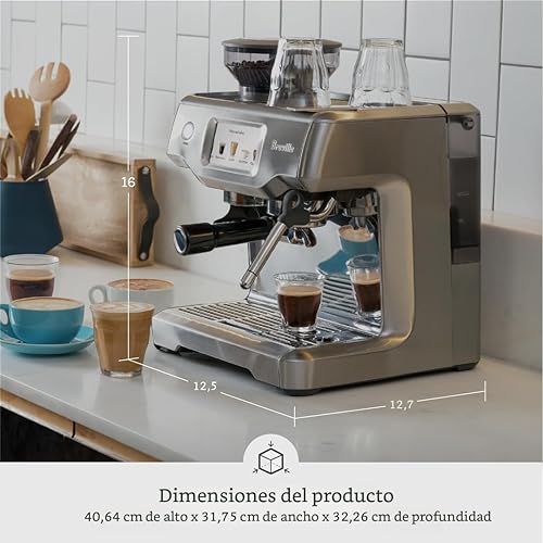 Miniatura 3 de Breville Barista Touch BES880BTR Máquina de café espresso, trufa negra