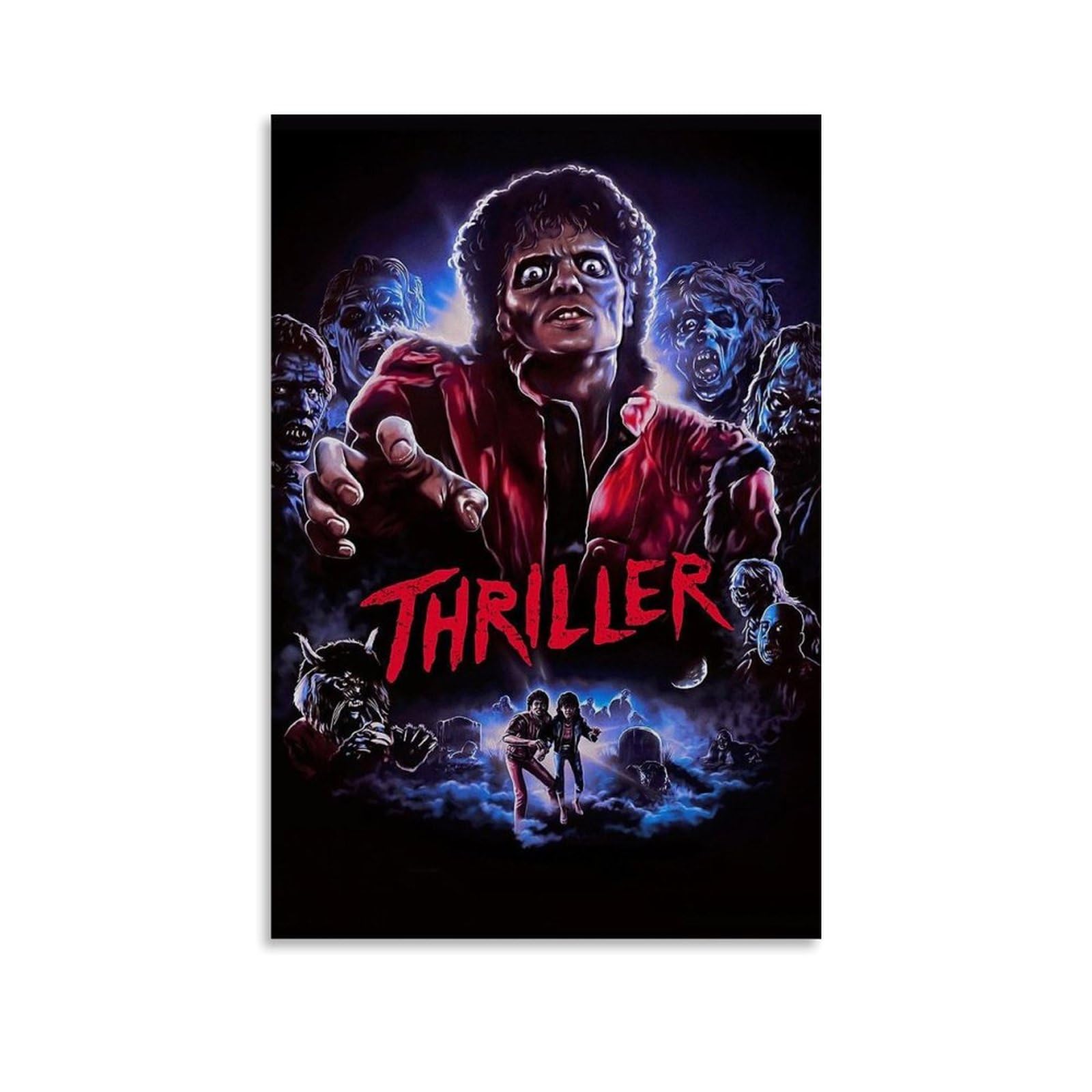 Amazon.co.jp: スリラー映画マイケル・ジャクソンのポスター ポスター