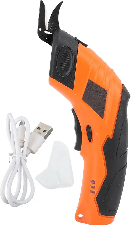 Tesoura Elétrica Para Cortar Tecido, Papelão, Plástico, Recarregável, Sem Fio, 10000rpm, Poderosa Ferramenta De Corte