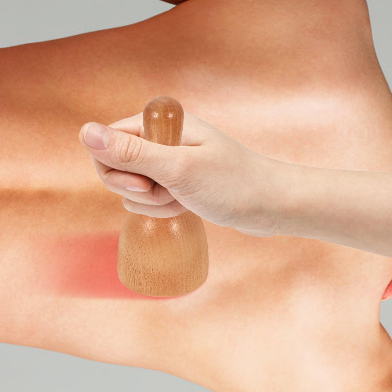 Schröpfset mit Schabmassagegerät aus Kunststoff Sichere Glatte Kanten und Einzigartiges Design für Fitness und Reisen