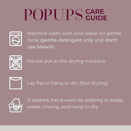 Miniatura 7 de Pop Ups Brand - Bolsa de maquillaje grande con cremallera, de neopreno, lavable a máquina, artículos de tocador de viaje, bolsa organizadora de