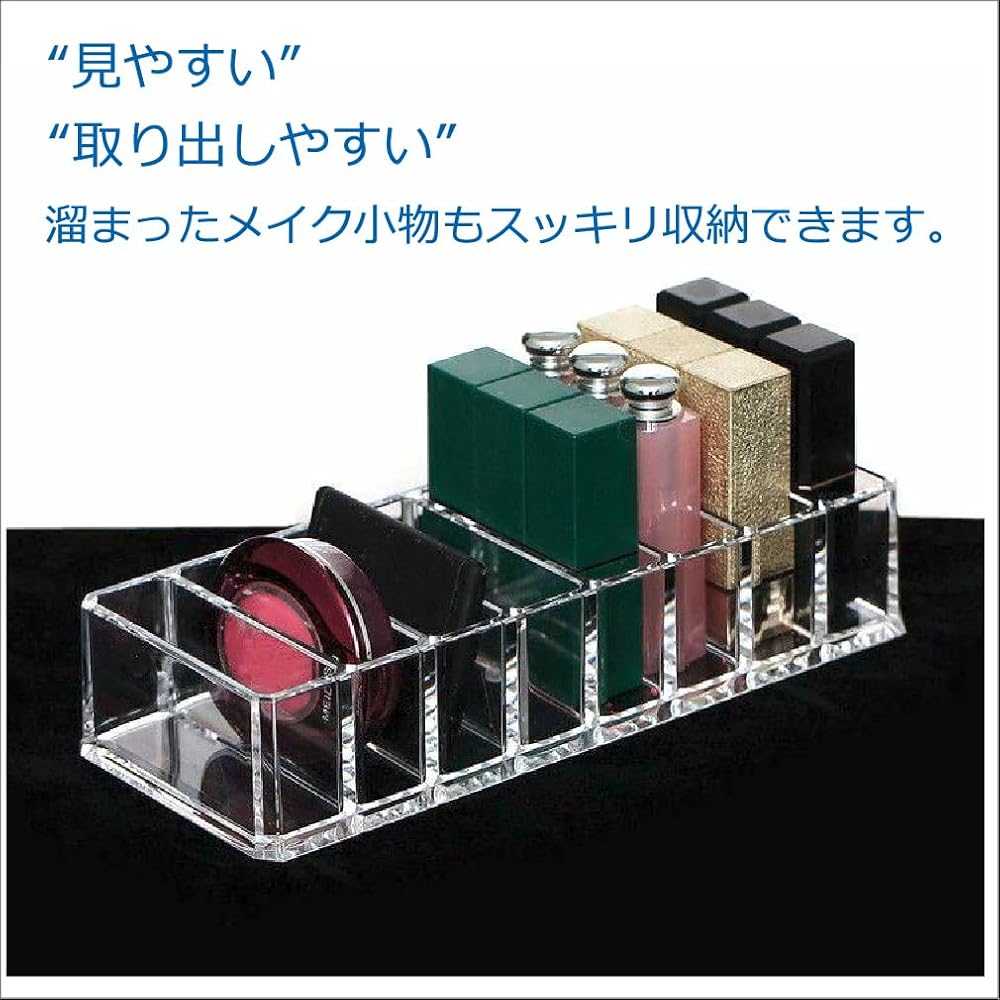 【韓国雑貨】化粧品 見せる収納ケース アクリル フルカバー 韓国雑貨】化粧品 見せる収納ケース アクリル 3段ラック (棚