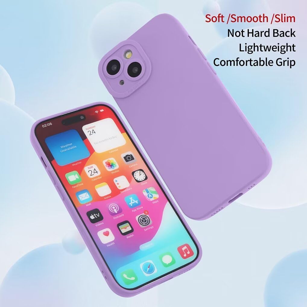 SEAHAI Cover Per Sony Xperia 10 IV Con Anello Supporto 360° - Silicone TPU Viola Con Astronauta