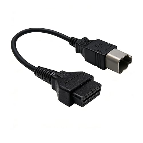 Adaptador de cable de herramienta de diagnóstico OBD2 OBDII de 6 pines a CAN OBD2 Adaptador de motocicleta compatible con BRP Moto ATV UTV