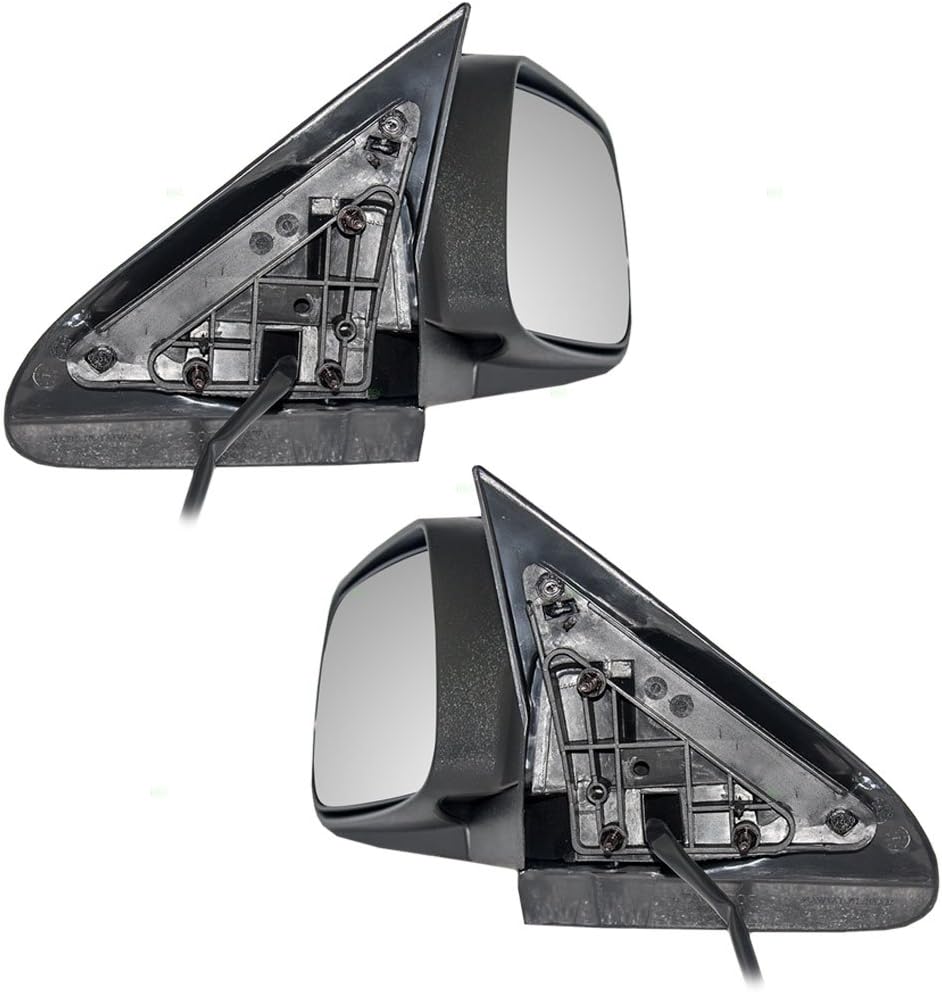Power Mirror for 2005-2010 Grand Cherokee Heated Manual Fold 55156453AE Set CH1320246