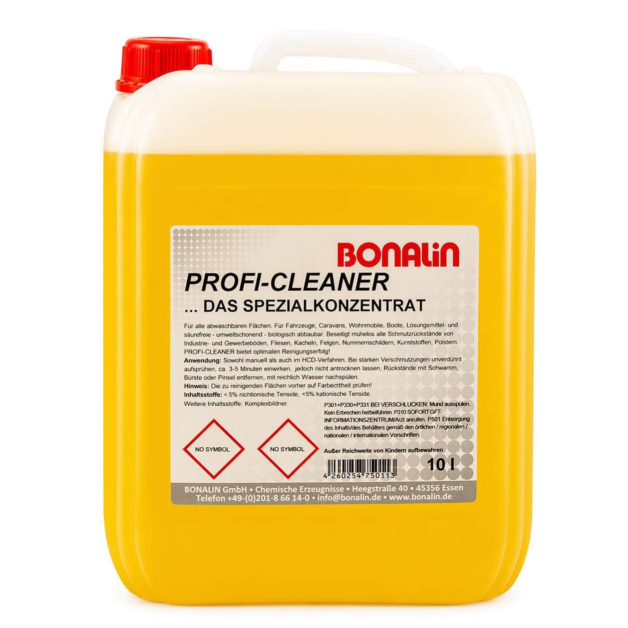 Bonalin, liquido per pulizia Profi-Cleaner, conentrato, 10 litri