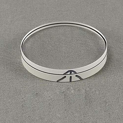 Miniatura 5 de Telescopio astronómico Accesorios DIY 60 Series Refractive HD Lente Objetivo Acromático Película Azul