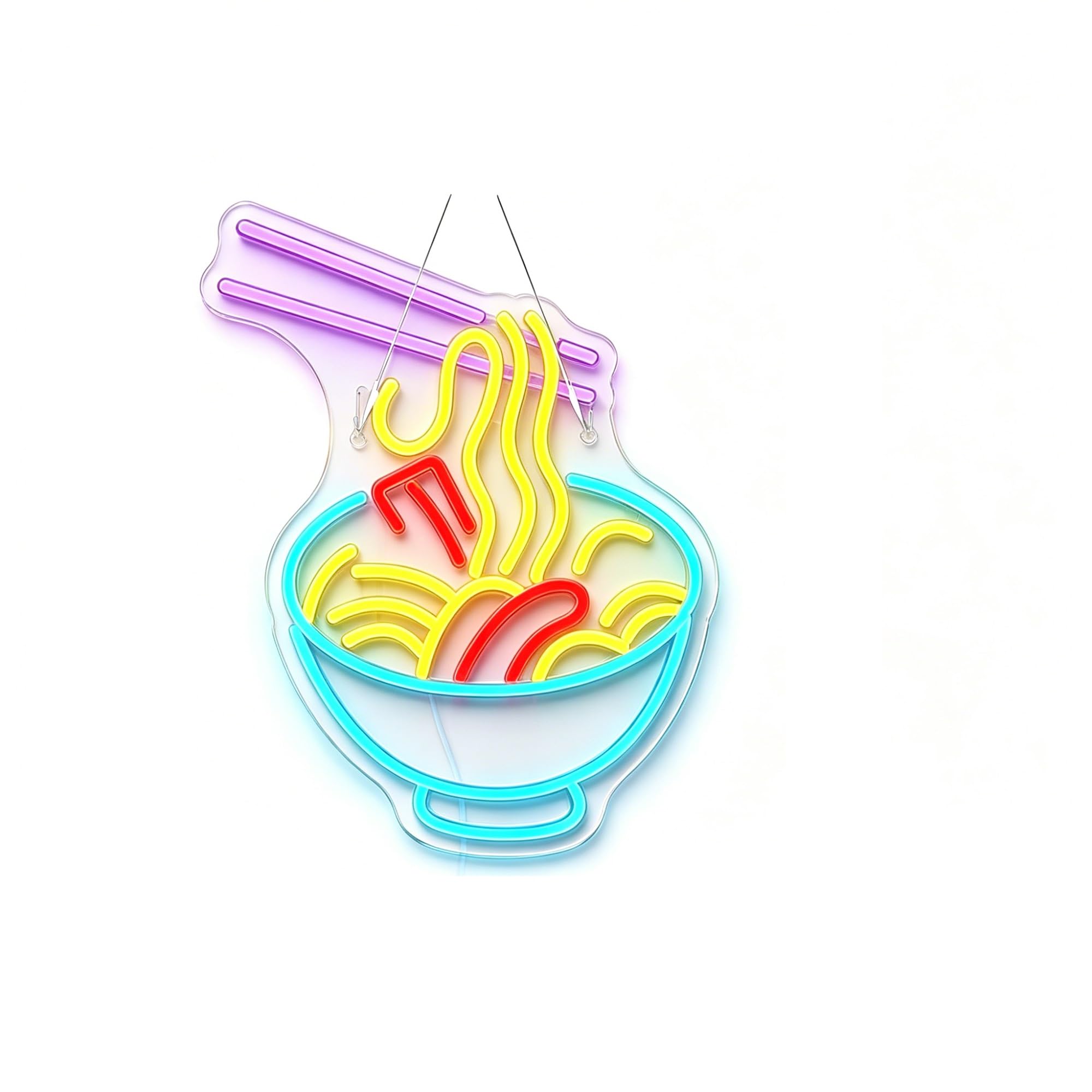 Dimmable Ramen Neon Sign,USB Powered Wall Decor(5)