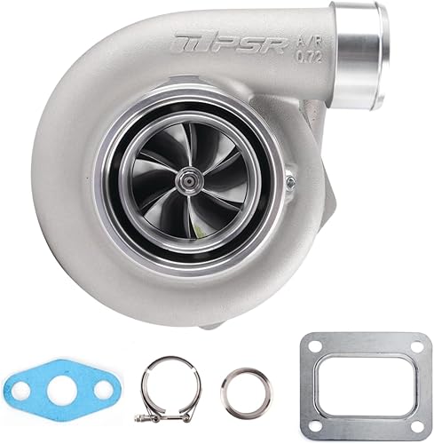 PTE 6766 Doble rodamiento de bolitas Billet Compresor Rueda T4 Entrada abierta, Vband Outlet 0.96A/R Turbo UP a 935HP