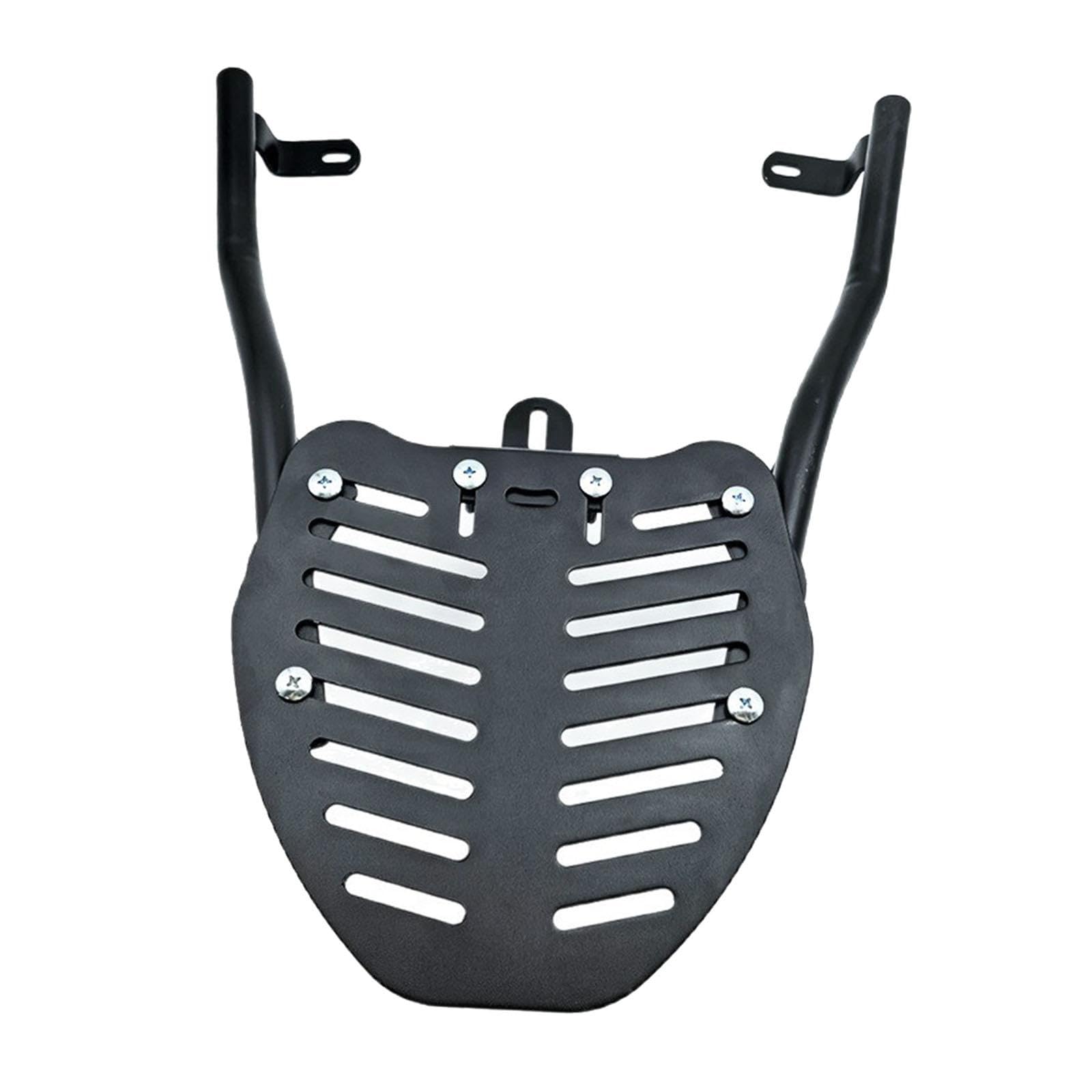 Porte-bagages arrière pour vélo électrique, porte-bagages en fer pour moto 26,4 x 26,2 cm