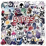 54pcs Hollow Stickers Knight Sticker Pack Knight Merch
