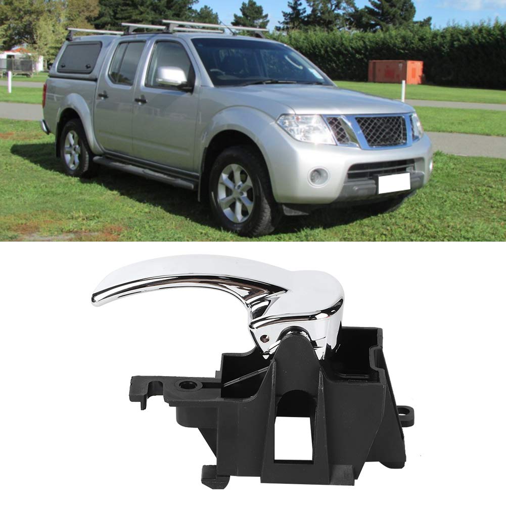 Maniglia Interna Porta Sinistra In ABS Cromato Per Nissan Navara D40 E Pathfinder R51 (2005-2013) - Ricambio Sostitutivo 80671-4X02B
