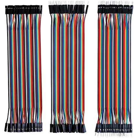 ELEGOO 120pcs Multicoloured Jumper Wires Kit Cover