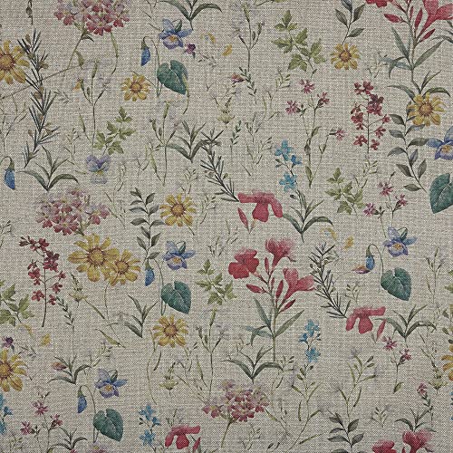 Tissu décoration anti-pli viscose lin pour transformer vos vieux coussins et rideaux