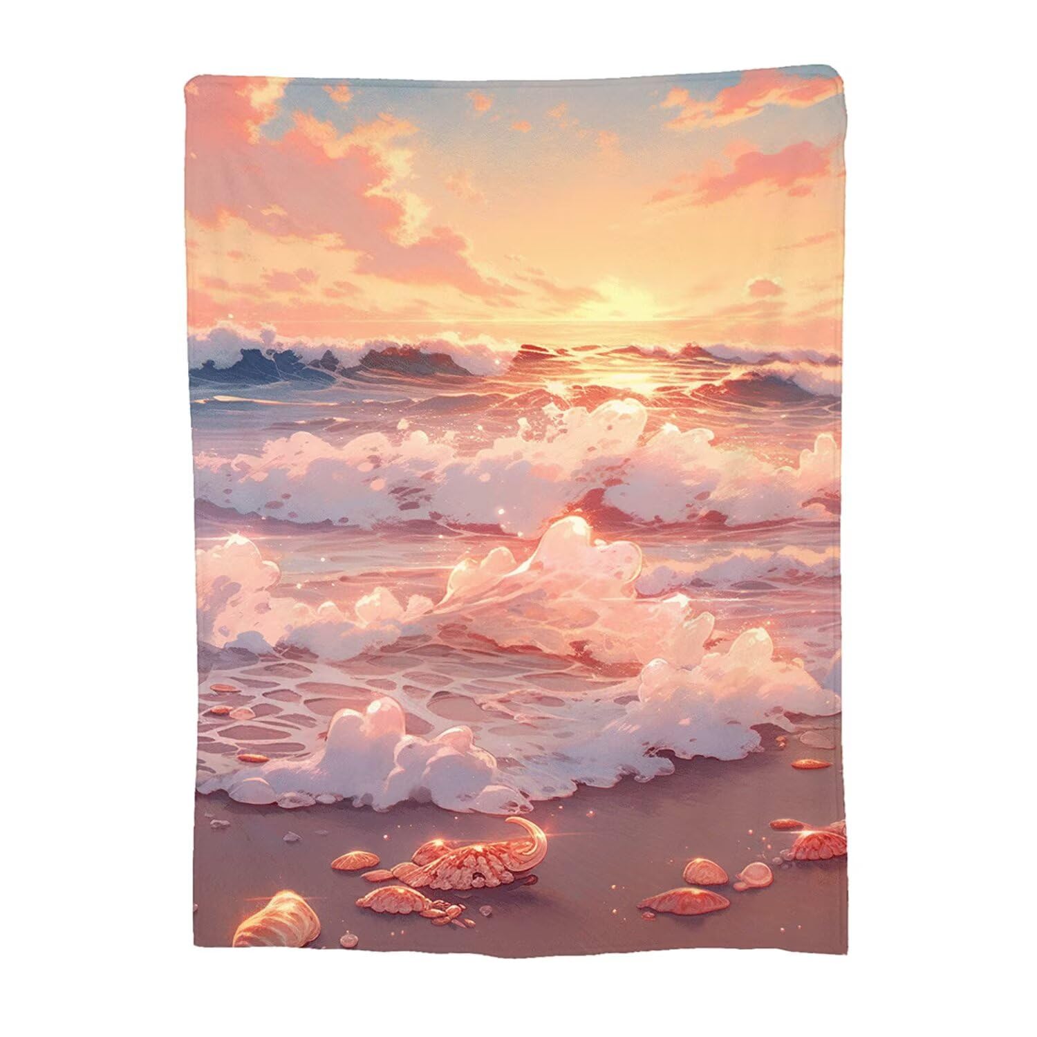 Couverture polaire jeté de canapé pour voyage maison et bureau