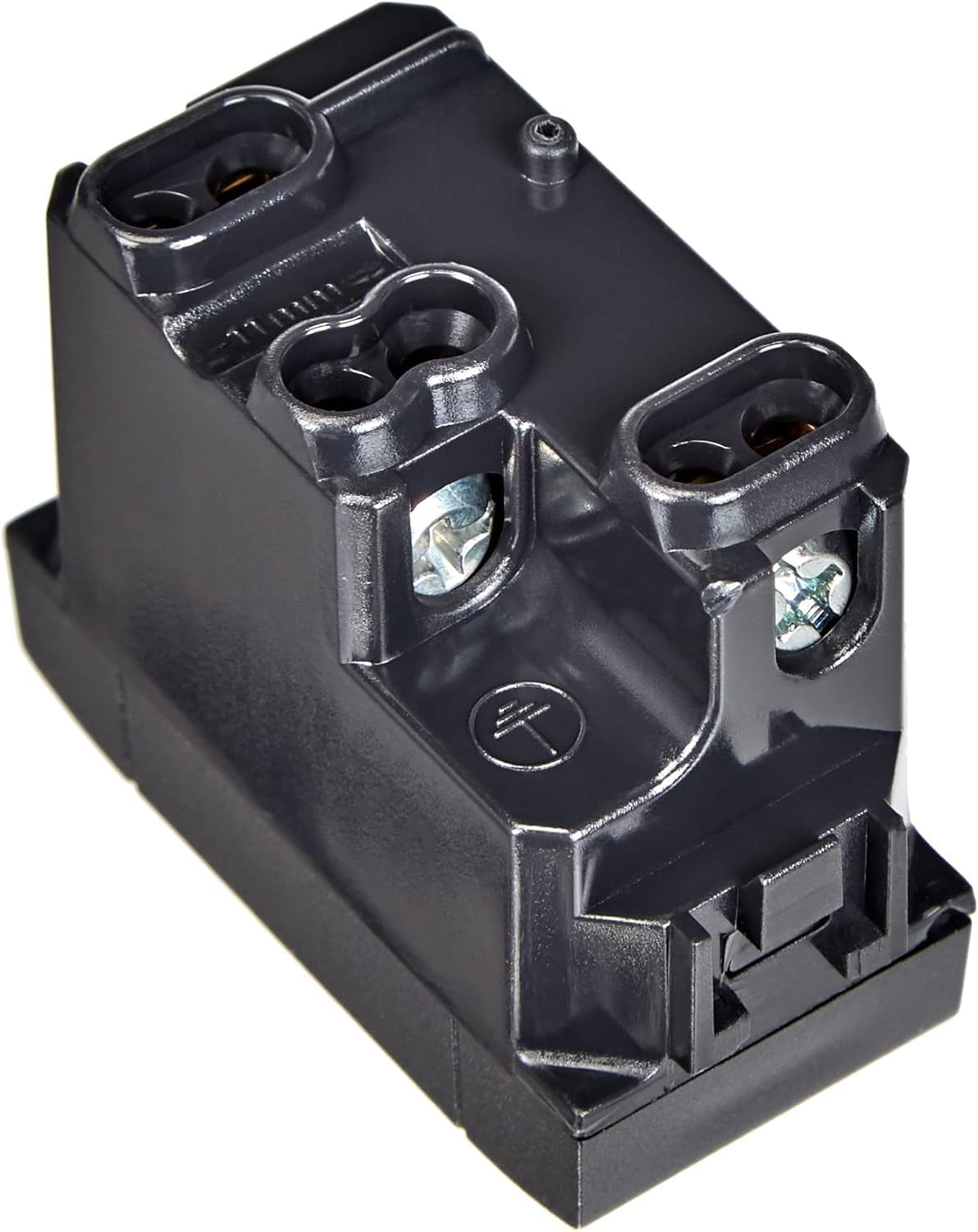 Prese Interruttori Deviatori Copriforo Supporto Telaio 3 Posti Bticino Serie Living Grigio Antracite per Impianti Elettrici (8 Supporti, 8 Prese, 16 Copriforo)