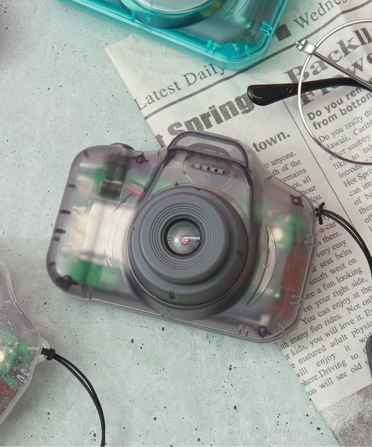 Amazon.co.jp: [F.O.TOYBOX] OMOIDE CAMERA CLEAR ブラック キッズ