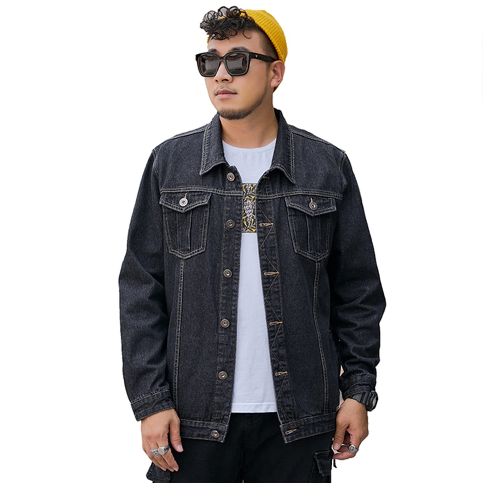Amazon.co.jp: メンズデニムジャケット メンズデニムジャケット