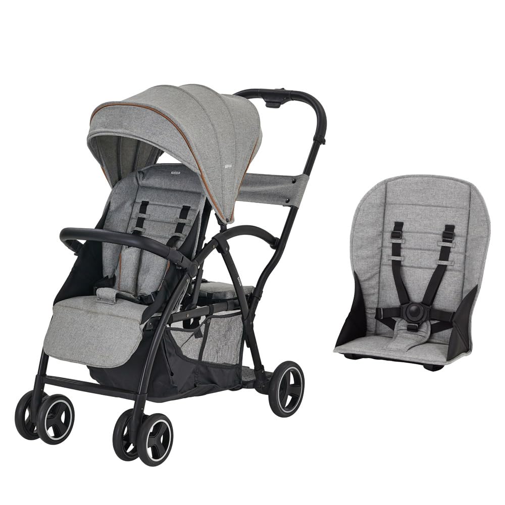 【決まりました】2人乗りベビーカー ＆ ベビーカーシート セット♡ Amazon | ［セット品］二人乗りベビーカー 2-seater next リアシート 2