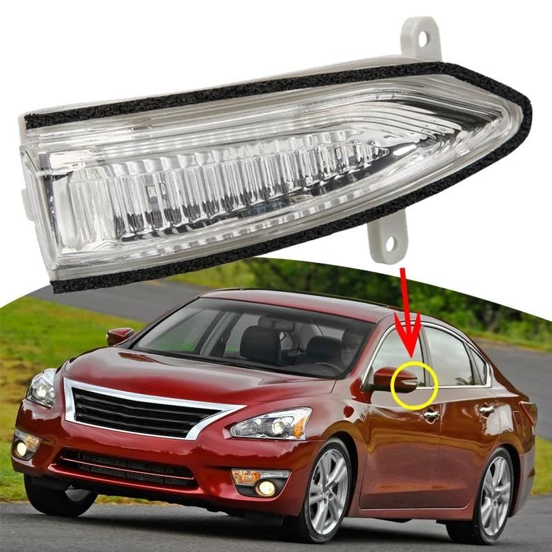 Intermitente retrovisor derecho sin parpadeos para Sentra Altima Sylphy 6