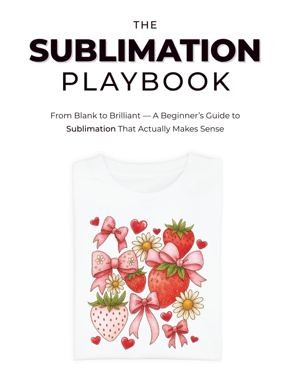 The Sublimation Playbook: Step-by-Step Printing, Pressing & Design for Beginners: Your Beginner’s Roadmap to Sublimation Success