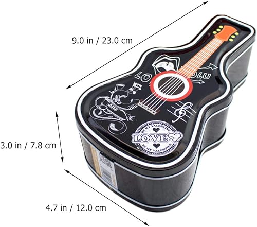 Miniatura 7 de Piggy - Banco de dinero con forma de guitarra, caja de ahorro de dinero con forma de guitarra, tarro de monedas para decoración del hogar, caja de