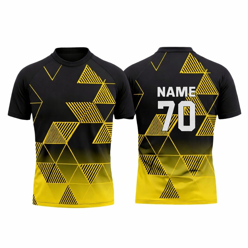 Vendsy Customized Name & Number Sports Jersey T-Shirt for Men & Boys | Cricket, Football & Multi-Sports T-Shirt - Review, Price and Buying Guide