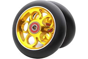 Fuzion Gold Pro X-3 2 Wheel Scooter - Gold