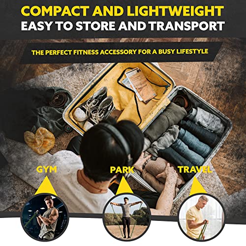Tribe Lifting Natural Latex 5-Band Pull-Up Assistance Set with Handles & Door Anchor — view 8