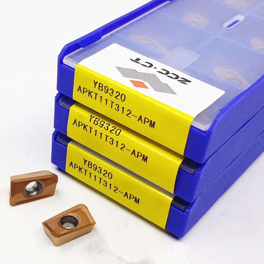 Tool Part for APKT11T312-APM YB9320/APKT11T316-APM YB9320/APKT11T320-APM YB9320 APKT11T304 APKT11T308 CNC Inserts 10pcs/Box - (Insert Width(mm): YB9320 / Angle: APKT11T304-APM/Shank Diameter: 50pcs)