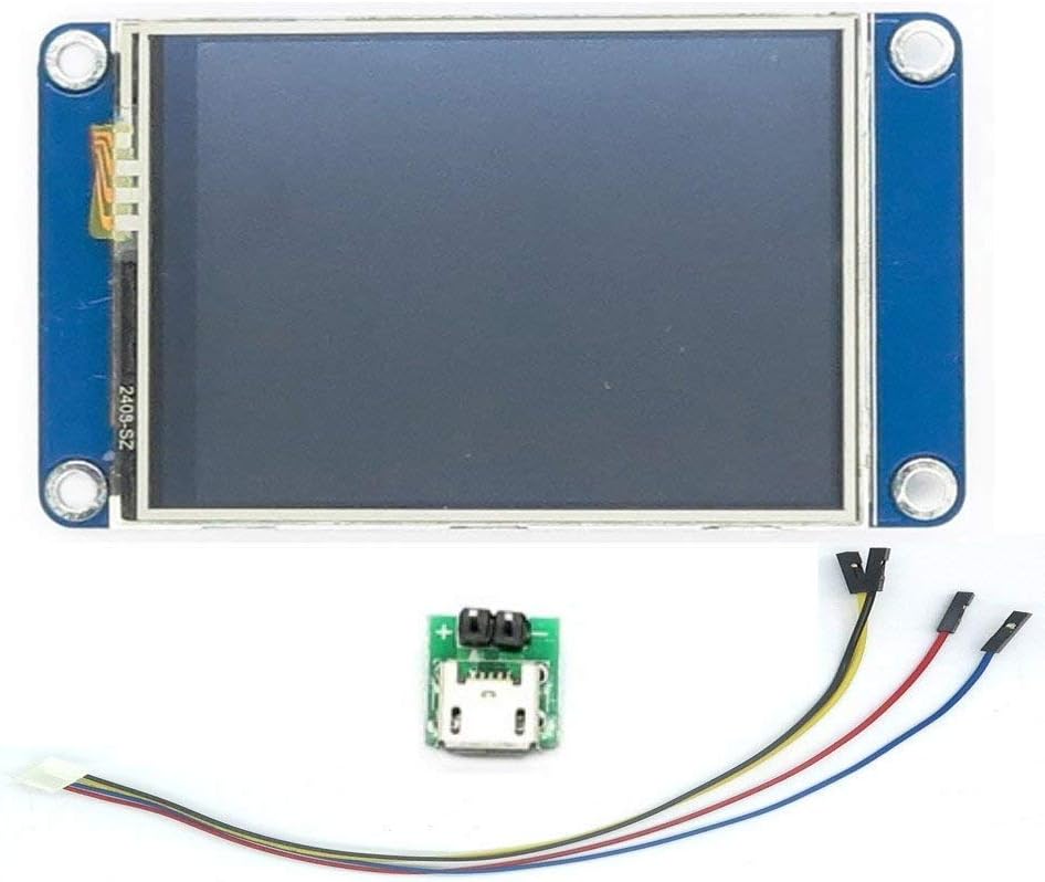 Nextion 2.4" TFT 320 x 240 Resistive LCD Touch Display Screen UART HMI Smart Module for Arduino Raspberry pi ESP8266
