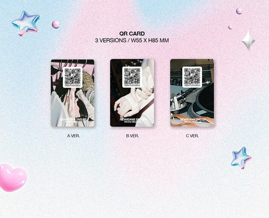 Miniatura 6 de (WEVERSE Ver.) NEWJEANS GET UP 2 EP Álbum (C Ver.) K-POP SELLADO