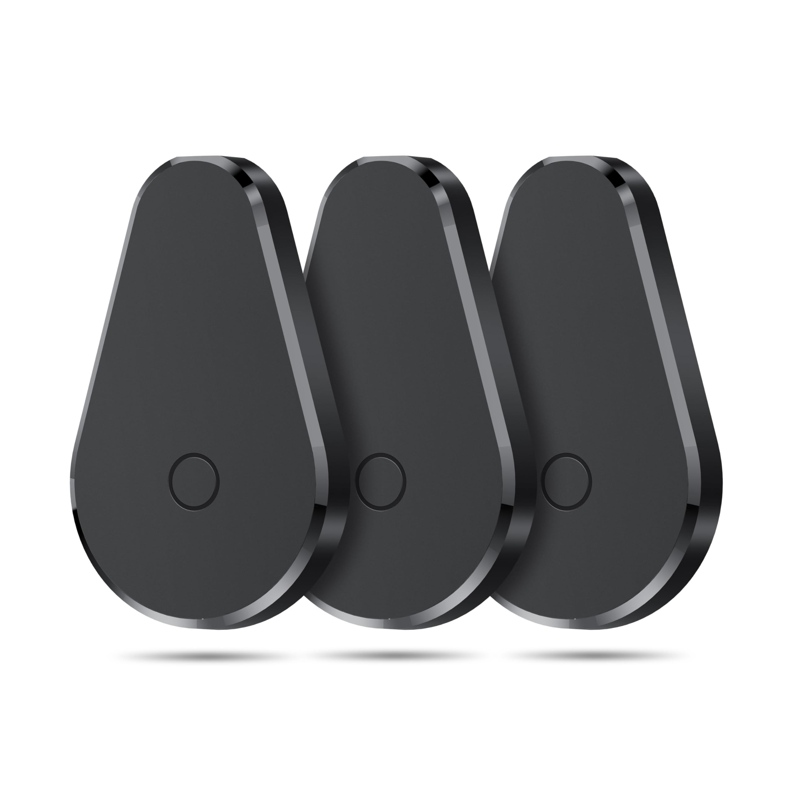 Hoxe Air Tracker Tag, Smart Tag Funziona con Apple Dov'è App (Solo iOS), Localizzatore Chiavi, Trova Oggetti per Valigie/Bagagli, Bip Forte, Batteria Sostituibile, Impermeabile Key Finder, 3-Pezzo