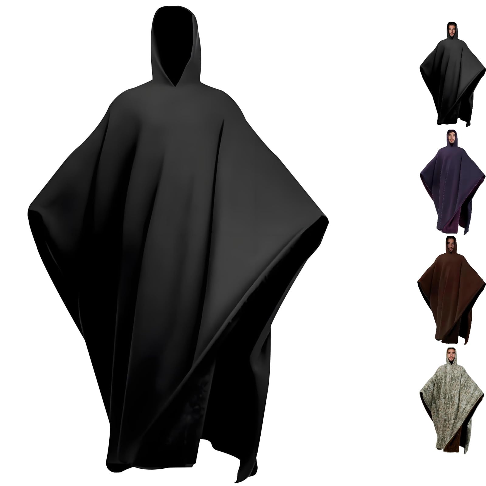 Cloak Hoodie Arcane Hoodie Blanket Cloak, Unisex Oversized Loose Fit