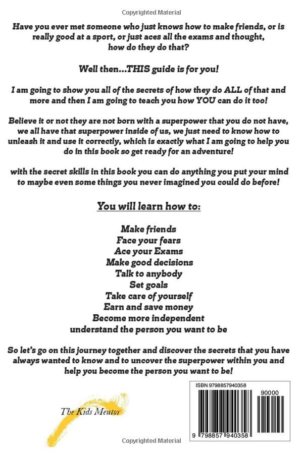 Miniatura 2 de Life Skills for 9 Year Old Kids Secret Life Hacks every 9 year old needs to know to make friends, be successful, and independent (Kids life skills)