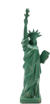 ZIZO Shake up The Holidays Statue of Liberty Replica New York City Landmark Souvenir Lady Liberty Statue Figurine 10 inches 3D