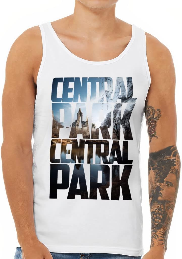 Central Park Tank - New York Workout Tank - USA Themed Jersey Tank