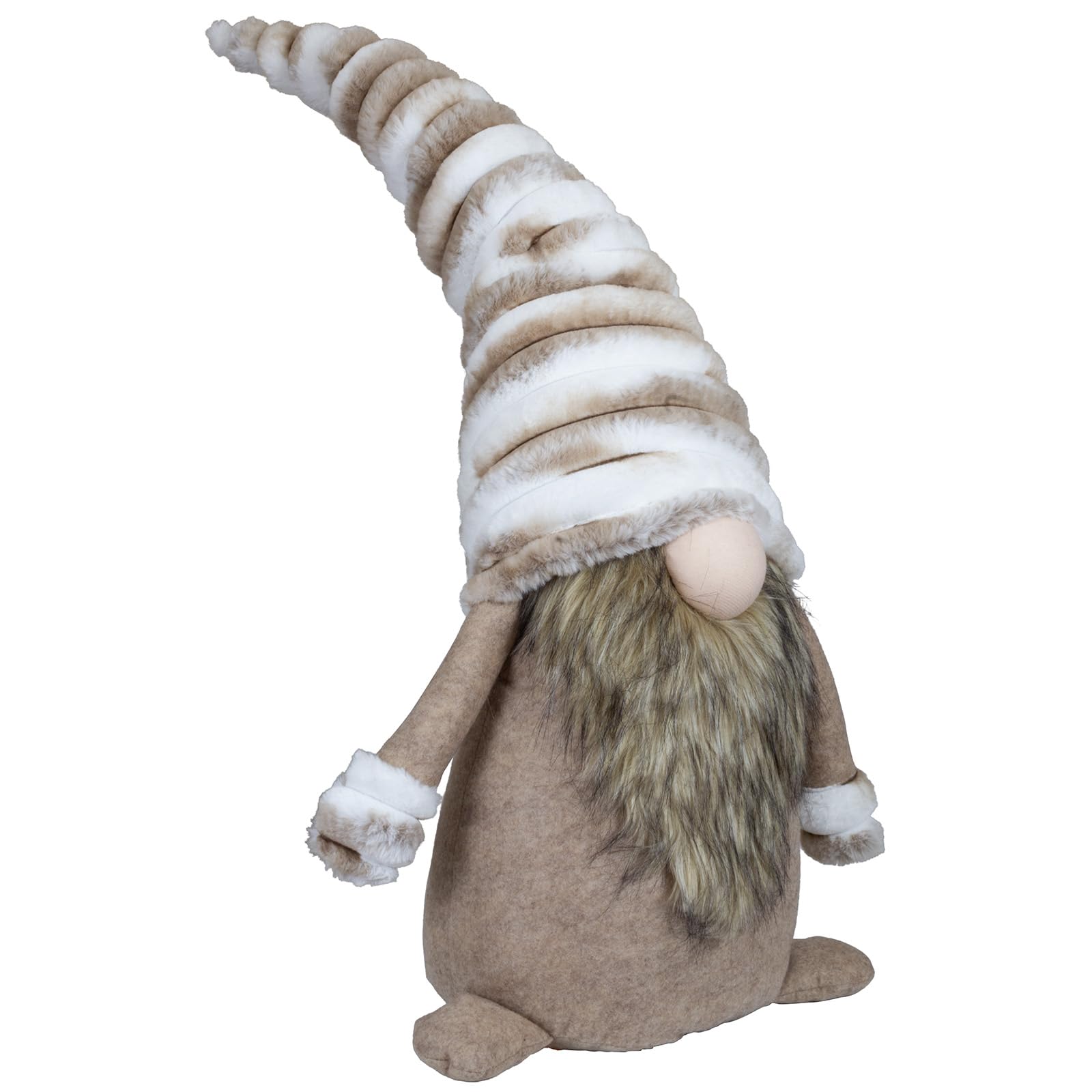 Weihnachtswichtel 60cm (90cm) Dekofigur sitzend braun