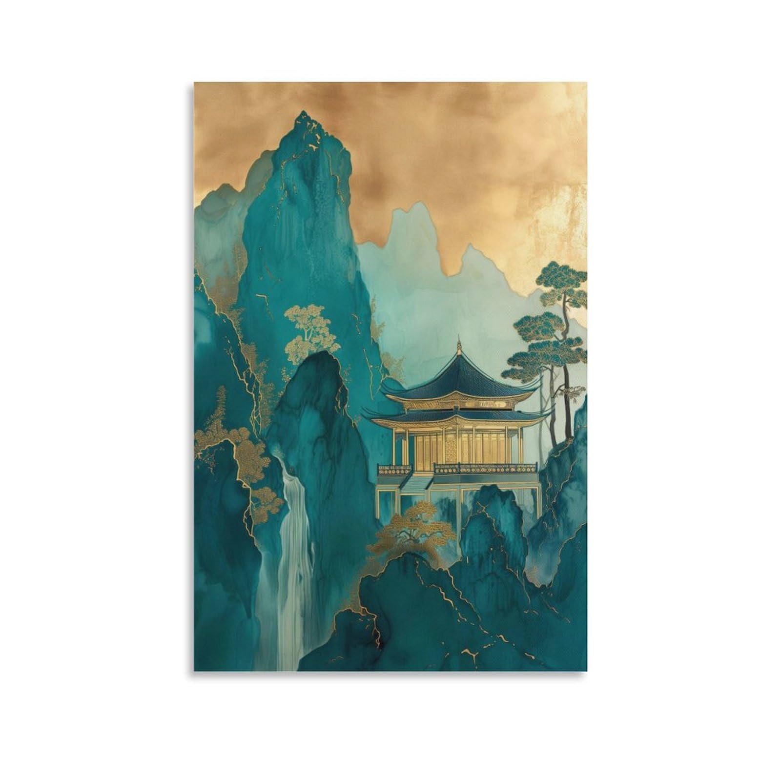 Asian Art Poster Chinese Oriental Art Poster Chinese Art South Asian Art Chinese Wall Art Oriental Decor Poster Oriental Wall Art Poster Asian Decor Poster 16 Canvas Poster Wall Art Decor Print Pictur